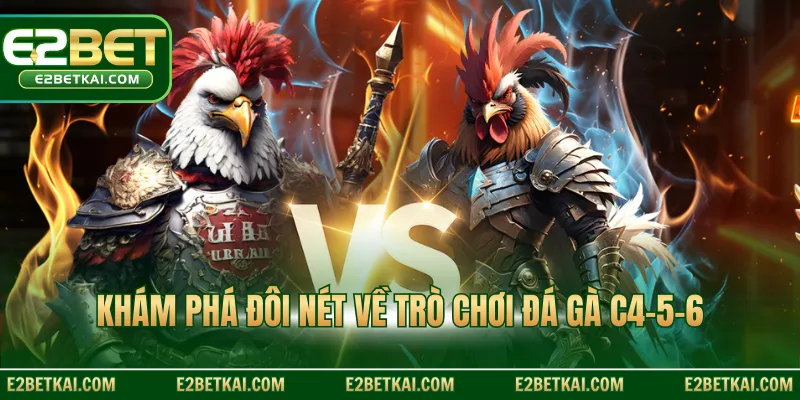 Khám phá đôi nét về trò chơi đá gà C4-5-6